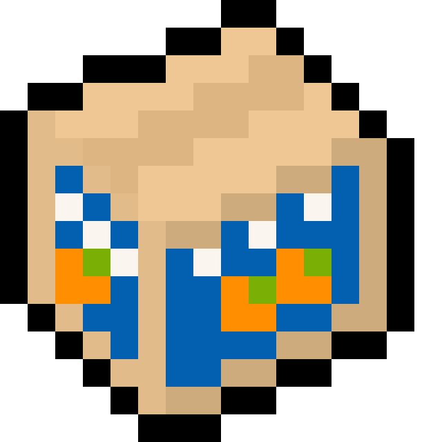 ダンボール箱のドット絵