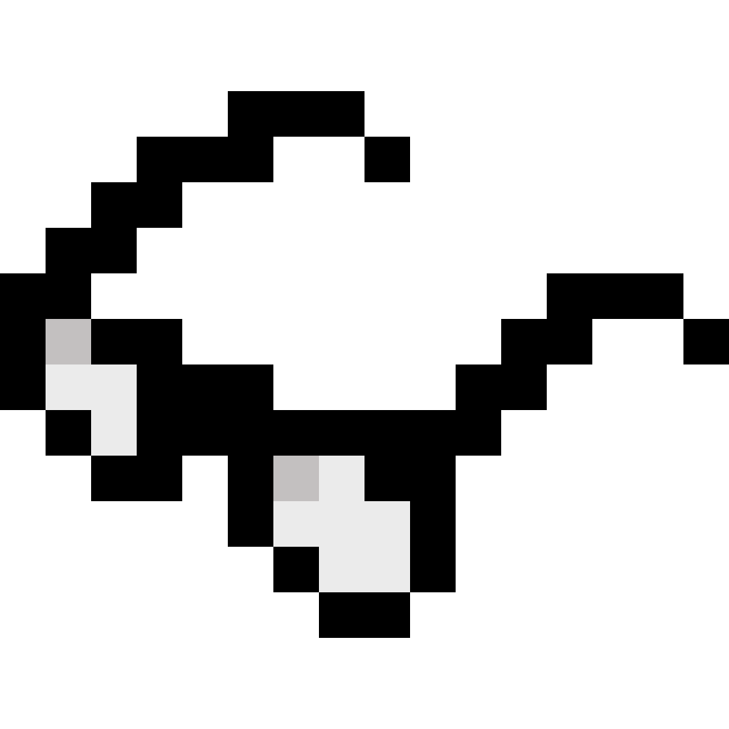 めがねのドット絵