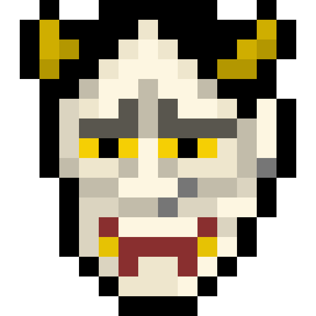 般若のドット絵