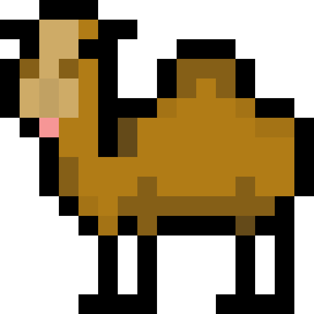 らくだのドット絵