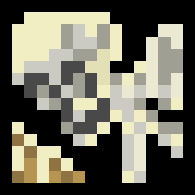 がしゃどくろのドット絵