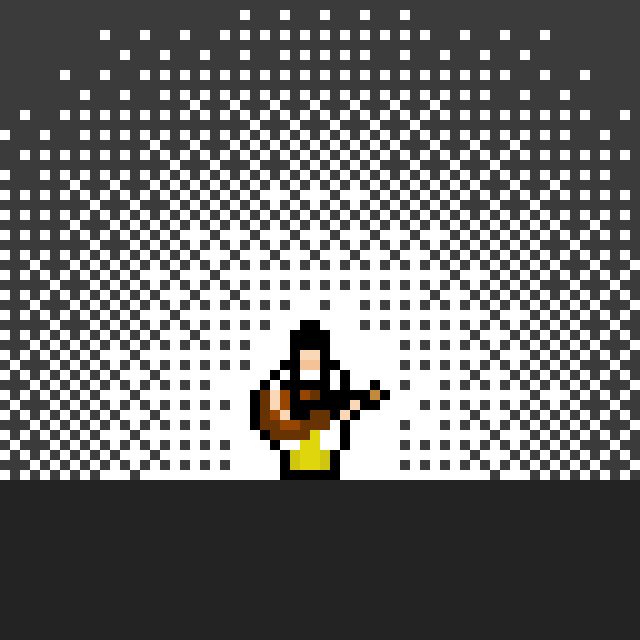 ミュージシャンのドット絵