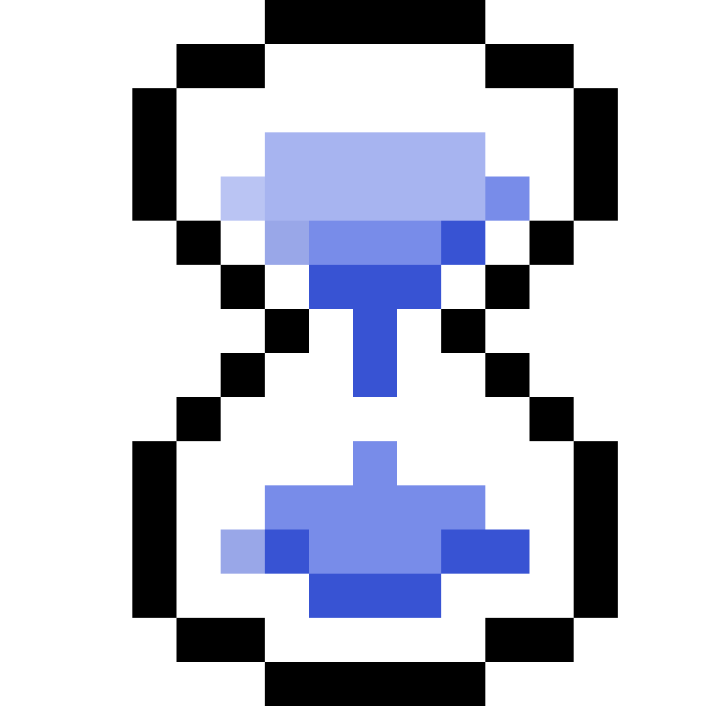 砂時計のドット絵