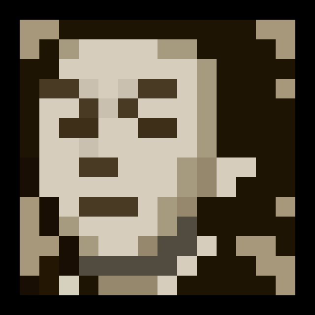 坂本龍馬のドット絵